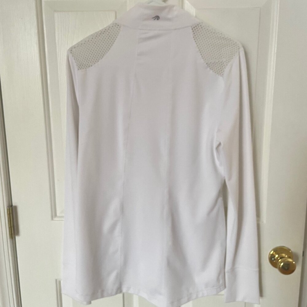 Ideology Lightweight Performance White Jacket Mes… - image 3